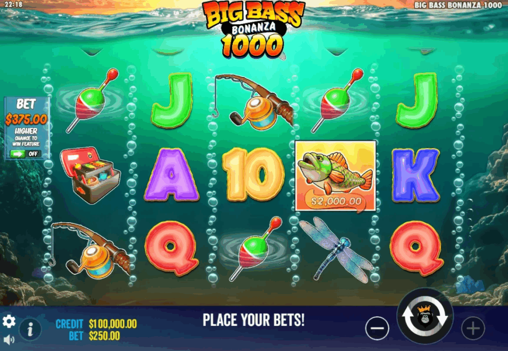 Big Bass Bonanza 1000 Mobile