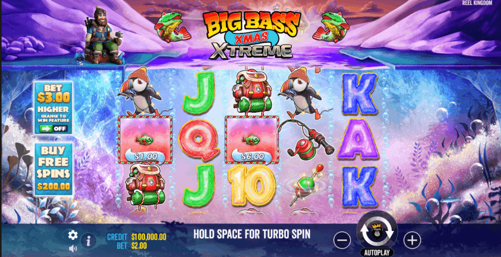 Tabela de Pagos — Big Bass Xmas Extreme