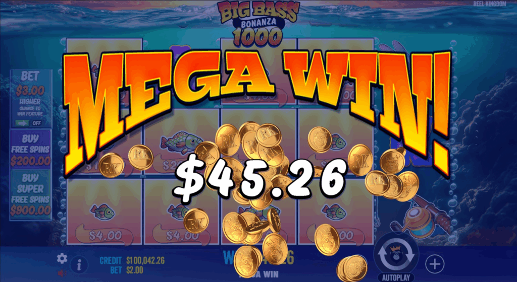 Compra de Bonos Big Bass Bonanza 1000