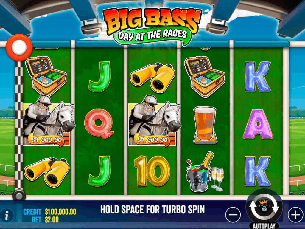 Tabela de Pagos — Big Bass Day at the Races